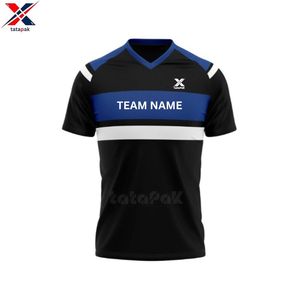 Maillots de football sportifs respirants à séchage rapide, imprimés numériquement, en tissu 100 % polyester léger de 180 grammes, anti-humidité - Product Image 4