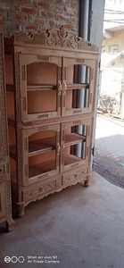 Armoires en bois faites à la main, aspect vintage, au charme rustique, idéales pour la décoration intérieure, le rangement, les chambres, les espaces de vie et les boutiques. - Product Image 5