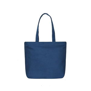 ถุงช้อปปิ้งผ้าใบผ้าฝ้ายแบบใช้ซ้ำได้พิมพ์ลายแบบย่อยสลายได้ตามธรรมชาติ - Product Image 4