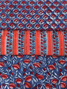 Tela de algodón transpirable con estampado indio, tela de algodón suave, ligera y de primera calidad, lista para pedidos al por mayor, precio de exportación al por mayor. - Product Image 1