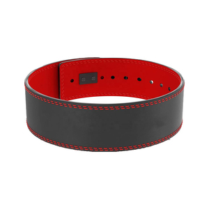 Ceinture de musculation en cuir de vachette 10 mm avec logo personnalisé, boucle à levier réglable, robuste, de qualité professionnelle, pour l'entraînement de musculation - Product Image 3