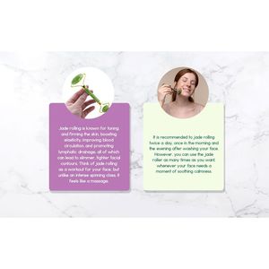 Rullo Facciale in Giada per Massaggio e Relax - Product Image 5