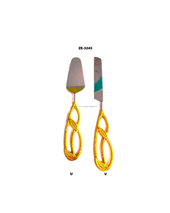 Cubiertos de acero inoxidable de inspiración vintage elegantes, cubiertos ecológicos para cenas y cocinas finas, acero espejado - Product Image 1