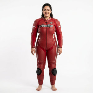Traje de Carreras de Cuero para Mujer, Corte Personalizado, Fabricación a Medida - Product Image 5