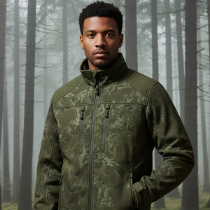 Chaqueta de Caza para Hombre, Resistente al Viento, Silenciosa, de Alta Visibilidad, Color Naranja, para Senderismo y Tiro con Arco - Product Image 6