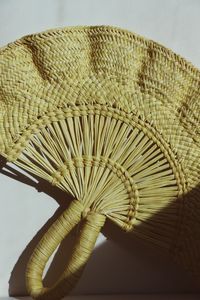 Elegante Abanico de Ratán Tejido a Mano, Moderno y Ecológico, de Paja Blanca, para Refrescarse, Decoración Festiva de Alta Gama para Mesas de Verano - Product Image 2