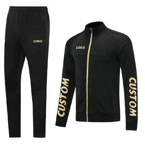 Conjunto de Chándal de Forro Polar Personalizado para Hombre, con Media Cremallera, para Entrenamiento de Fútbol y Jogging, Transpirable, de Poliéster, Ropa Deportiva de Invierno, OEM - Product Image 1