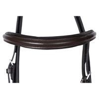 Bridon anglais en cuir véritable de haute qualité pour courses de chevaux, avec beaux ornements en pierres, équipement d'équitation de qualité supérieure, OEM