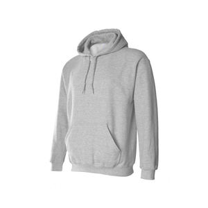 Sudadera con Capucha para Hombre, Color Gris Jaspeado, Corte Holgado, 100% Algodón Felpa, Informal, con Bolsillo Delantero, para Invierno - Product Image 3