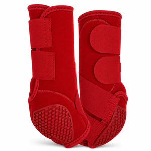 Botas de Neopreno para Caballos, Protectores de Patas Equinas de Primera Calidad para Entrenamiento Deportivo, Equitación, Carreras, Salto y Uso Diario en la Establa - Product Image 5