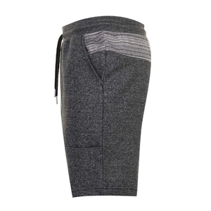 Shorts d'été pour hommes, dernière collection, en molleton éponge 100% coton, avec cordon de serrage, logo personnalisé et motif Heather sur le devant - Product Image 3