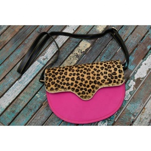 Western Hair On Cowhide Leather Crossbody Bag Custom Genuine Leather <b>Purse</b> For Women's - Product Image 1