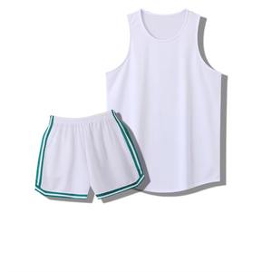 Ensemble Maillot et Short de Basketball Personnalisé en Gros – Tenue d'Équipe Sublimée, Séchage Rapide, Respirant, en Polyester – Kit Sportif - Product Image 2