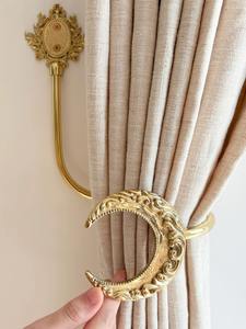 Soporte para cortinas en forma de luna, organizador de cortinas, ideal para habitación infantil y decoración interior de ensueño, venta al por mayor desde India. - Product Image 5