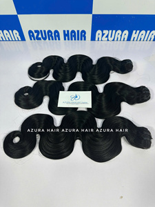 Extensiones de Cabello Natural Azura Hair, Cabello Humano Virgen Vietnamita al Por Mayor, Doble Trama, Ondulado Profundo, Súper Ondulado - Product Image 2