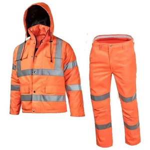 Combinaison de travail haute visibilité, résistante aux flammes, pour hommes, uniforme de travail, combinaison de sécurité - Product Image 1