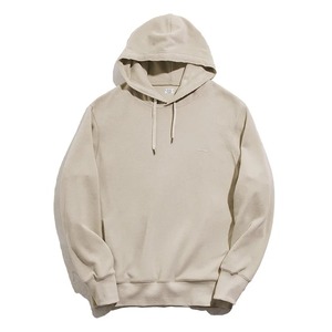 Sudadera con Capucha para Hombre, Corte Regular, Algodón French Terry, Color Sólido, Bolsillo Frontal, Estilo Casual, Otoño 2027 - Product Image 1