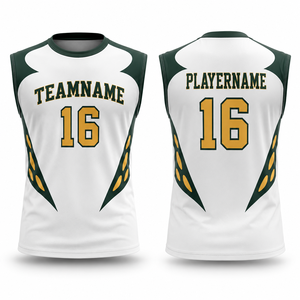 Camisetas sin Mangas Personalizadas con Sublimación para Voleibol y Lacrosse, Transpirables, que Absorben la Humedad, 100% Poliéster, para Entrenamiento de Club - Product Image 1