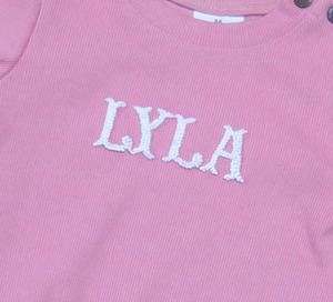 Pull en tricot rose pour bébé fille, en coton doux, décontracté, pour l'automne et l'hiver, avec fermeture à boutons, nœud français fait main - Product Image 6
