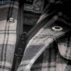 Chemise en flanelle de moto homologuée CE, respirante, coupe-vent, % coton, veste de protection pour la conduite - Product Image 6