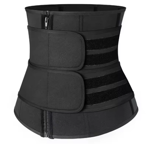 Ceinture de sudation amincissante pour femme, corset de maintien abdominal, gaine de sport brûle-graisse avec crochets - Product Image 1