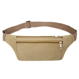 Sac banane moderne en cuir avec fermeture éclair sécurisée, pochette à ceinture réglable pour le shopping, la marche, le cyclisme et les activités quotidiennes décontractées - Product Image 6