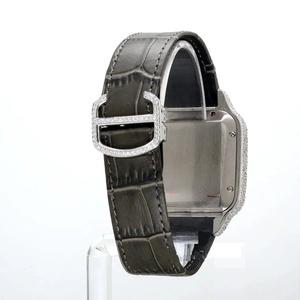 Reloj de Lujo de Alta Gama con Mecanismo Mecánico Antiguo, Diamante Moissanite VVS, Personalizado, de Acero Inoxidable, con Esfera de Cristal Premium, Estilo Moderno - Product Image 4