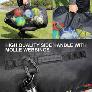 Lightweight Sport Soccer Ball <b>Backpack</b> with Spacious Interior Nylon Material Eco-Friendly Design for Ball and Shoe Storage - Product Image 4
