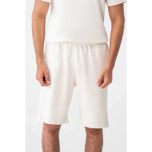 Men's <b>White</b> Cotton <b>Polo</b> Shirt Solid Knitted Casual Summer Wear Short Sleeve Top - Product Image 6