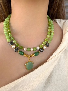 Collier ras du cou multicolore bohème en résine pour femme, bijoux fantaisie africains avec perles et style ange - Product Image 2