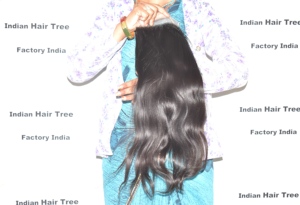 100% <b>Cheap</b> Raw Indian Unprocessed 7*7 Remy Hair Weaving Naturally Color Straight Machine Double 100g All Human Hair <b>Extension</b> - Product Image 4