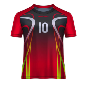 เสื้อคริกเก็ตสั่งทำพิเศษ ปี 2024 ผ้าโพลีเอสเตอร์ระบายอากาศดี แบบซับลิเมชั่น รับผลิตตามแบบ (OEM) ขายส่ง คอเสื้อแบบสั้น แขนสั้น ชุดทีมสำหรับทุกเพศ เหมาะสำหรับการแข่งขันระดับมืออาชีพ - Product Image 1