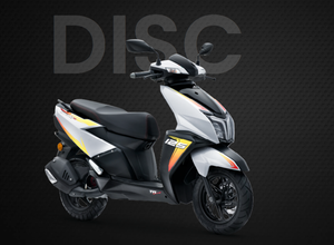 Scooter TVS "NTORQ 125 DISC" Spitfire 125cc Blanco, Scooter de Gasolina, Velocidad Máxima 41-50 km/h - Product Image 5