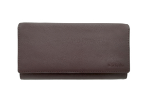 [Best Selling] Castello Genuine Cowhide Soft Leather ALL-IN-ONE <b>Long</b> <b>Wallet</b> W/phone Pocket Men's Women's Unisex Black Brown - Product Image 2