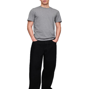 T-shirts classiques à col rond pour hommes, coton de qualité supérieure, maillots de football vintage, vente en gros de vêtements de rue pour hommes - Product Image 2