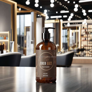 Traitement lissant pour cheveux Coco Lizz Coffee, pour des cheveux lisses, brillants et sans frisottis, formule de soin professionnelle pour salon, résultats avancés - Product Image 1