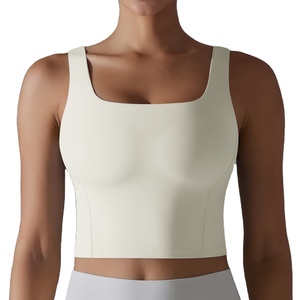 Tops de tirantes cortos de punto para mujer, novedad de verano 2026, informales, elásticos, suaves, con cuello en U, compatibles con OEM, ligeros, lisos, tallas XL y S - Product Image 4
