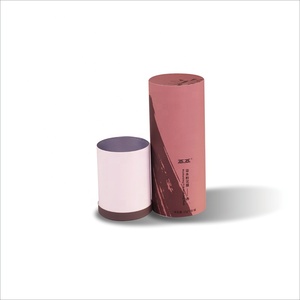 Custom Color Printed Cylinder Gift <b>Box</b> New Design with matt lamination - Product Image 2