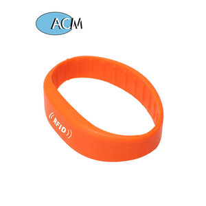 Pulsera de Identificación RFID <span class=keywords><strong>ACM</strong></span> ID IC, Control de Acceso, Silicona, Correa de Muñeca RFID para Gimnasio, Cómoda, 13.56mhz 125khz - Product Image 3