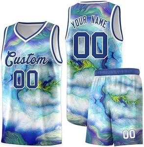 Conjunto de Uniforme de Baloncesto Premium con Impresión de Logotipo, Nombre y Número Personalizados, Tela Transpirable de Secado Rápido para Deportes de Equipo - Product Image 3