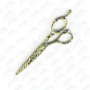 Ciseaux de coupe de cheveux de barbier lames tranchantes durables en acier inoxydable Super coupe pour Instruments de beauté de ciseaux de Salon - Product Image 3