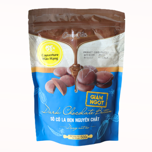 Fabricante de Vietnam Vende Directamente Ingredientes para Panadería con Chocolate Negro Puro HALAL 58% Cacao en Tabletas de 1KG 5KG 10KG OEM/ODM - Product Image 1