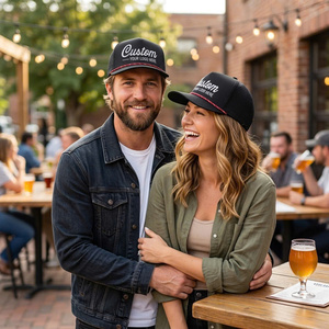Gorra de Béisbol Personalizada Impermeable de 5 Paneles con Visera Plana, Cierre a Presión, Bordado, Cuerda y Agujeros Cortados con Láser para Golf y Tenis, para Hombre y Mujer - Product Image 6