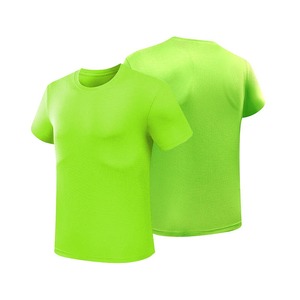 T-shirts de sport pour hommes à manches courtes, légers, 100% polyester, multicolores - Product Image 3