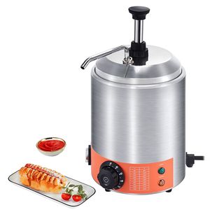 Dispenser Elettrico Commerciale per Formaggio in Acciaio Inossidabile con Capacità di 2,3 Qt e Controllo Automatico della Temperatura (86-230F) - Product Image 1