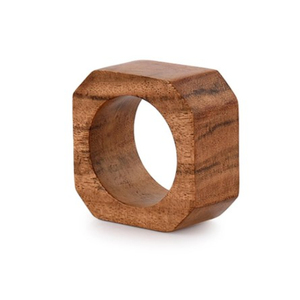 Premium Round Wood Napkin <b>Rings</b> Bulk Farmhouse Style Table Decoration Accessories Natural Wooden Serviette <b>Ring</b> for Hotels - Product Image 5