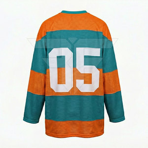 Diseña Tu Propio Logotipo, Uniforme de Hockey sobre Hielo Personalizable para Equipo, 100% Poliéster, Antibacteriano, Ligero, Transpirable, Ropa de Práctica - Product Image 4