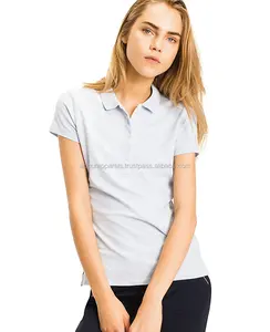 2021 nuevo barato diseño personalizado mujeres Polo ropa/barato al por mayor de las mujeres camisa de Polo