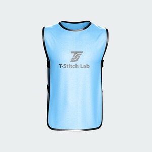 T-Stitch Lab Unisex Sleeveless Mesh Vest Crew Neck Breathable Polyester <b>Training</b> <b>Bib</b> All Seasons Adult Regular Fit - Product Image 3