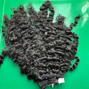 Paquets bouclés birmans super bon marché 100% extensions de cheveux birmans vierges bruts humains vietnamiens avec prix de gros - Product Image 2